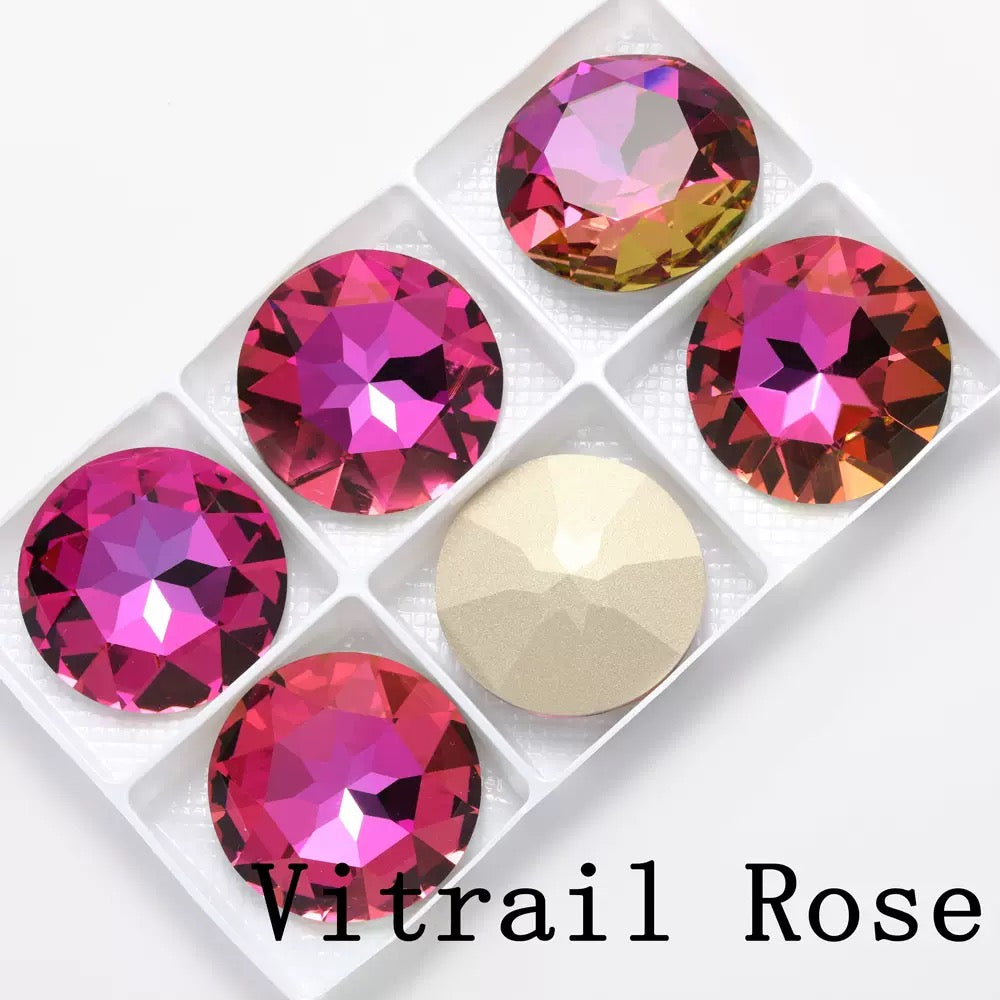 1PC 35mm Round High Quality K9 Crystal DIY Beading Gemstones Jewelry Making Accessories