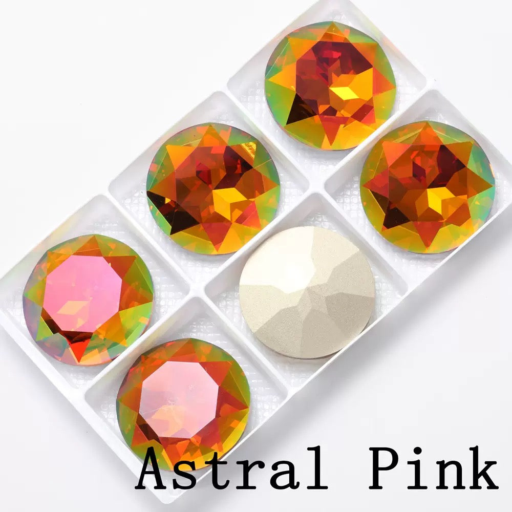 1PC 35mm Round High Quality K9 Crystal DIY Beading Gemstones Jewelry Making Accessories