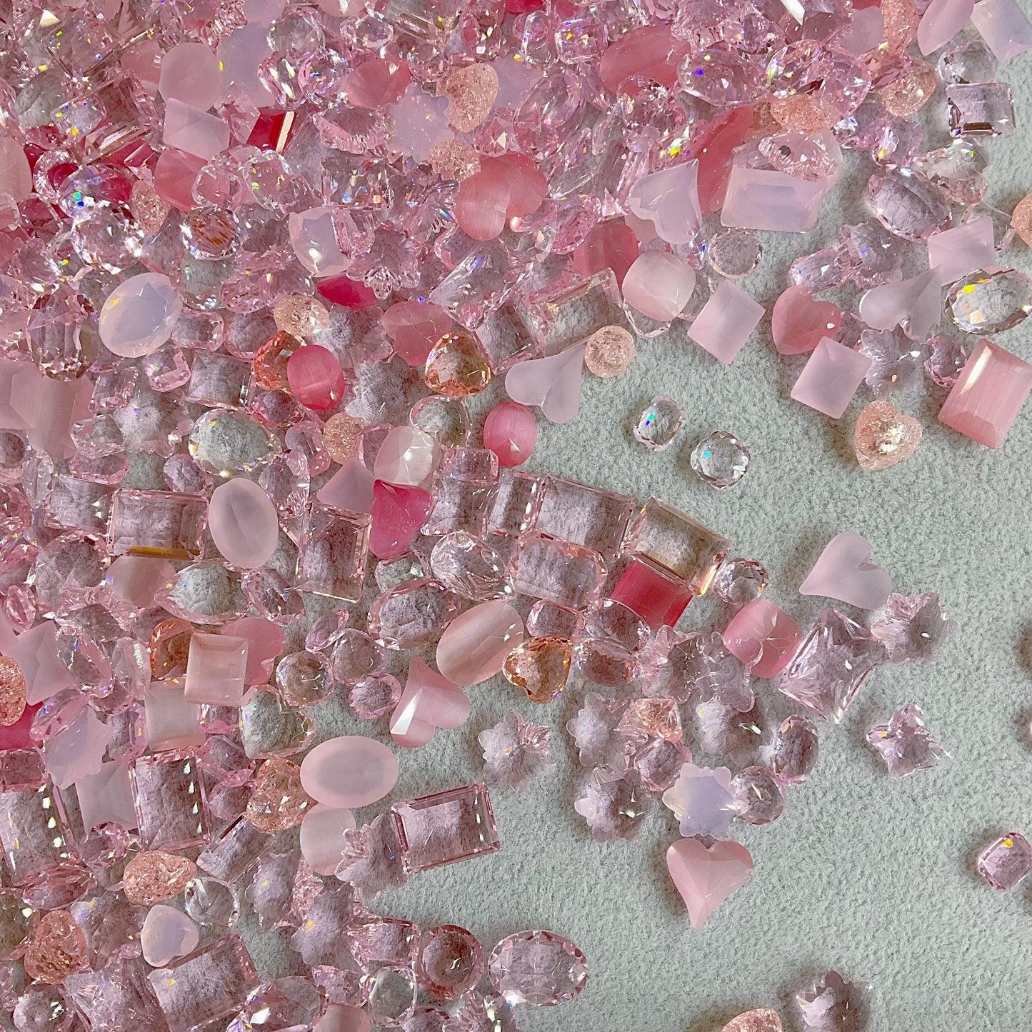 Sakura K9 Crystal Pointed Back Unfoiled Mix Shape Nail&DIY Rhinestone
