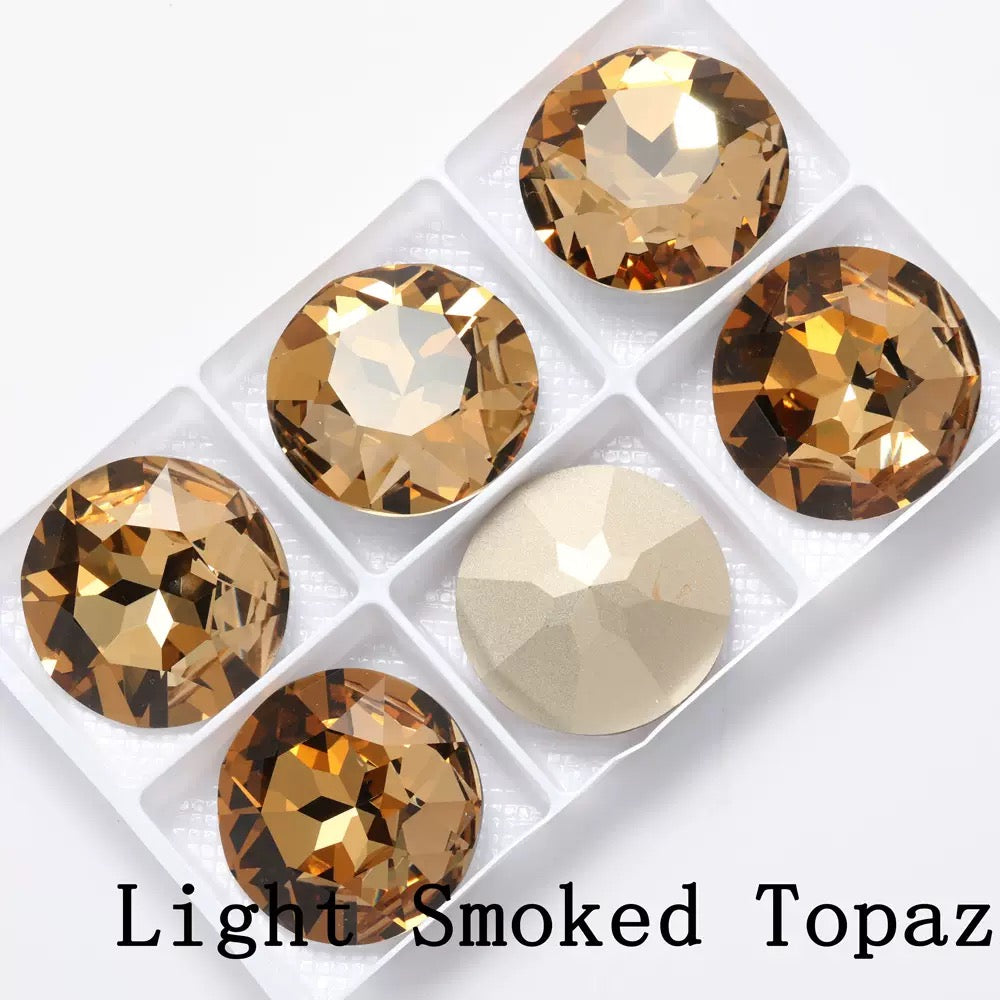 1PC 35mm Round High Quality K9 Crystal DIY Beading Gemstones Jewelry Making Accessories