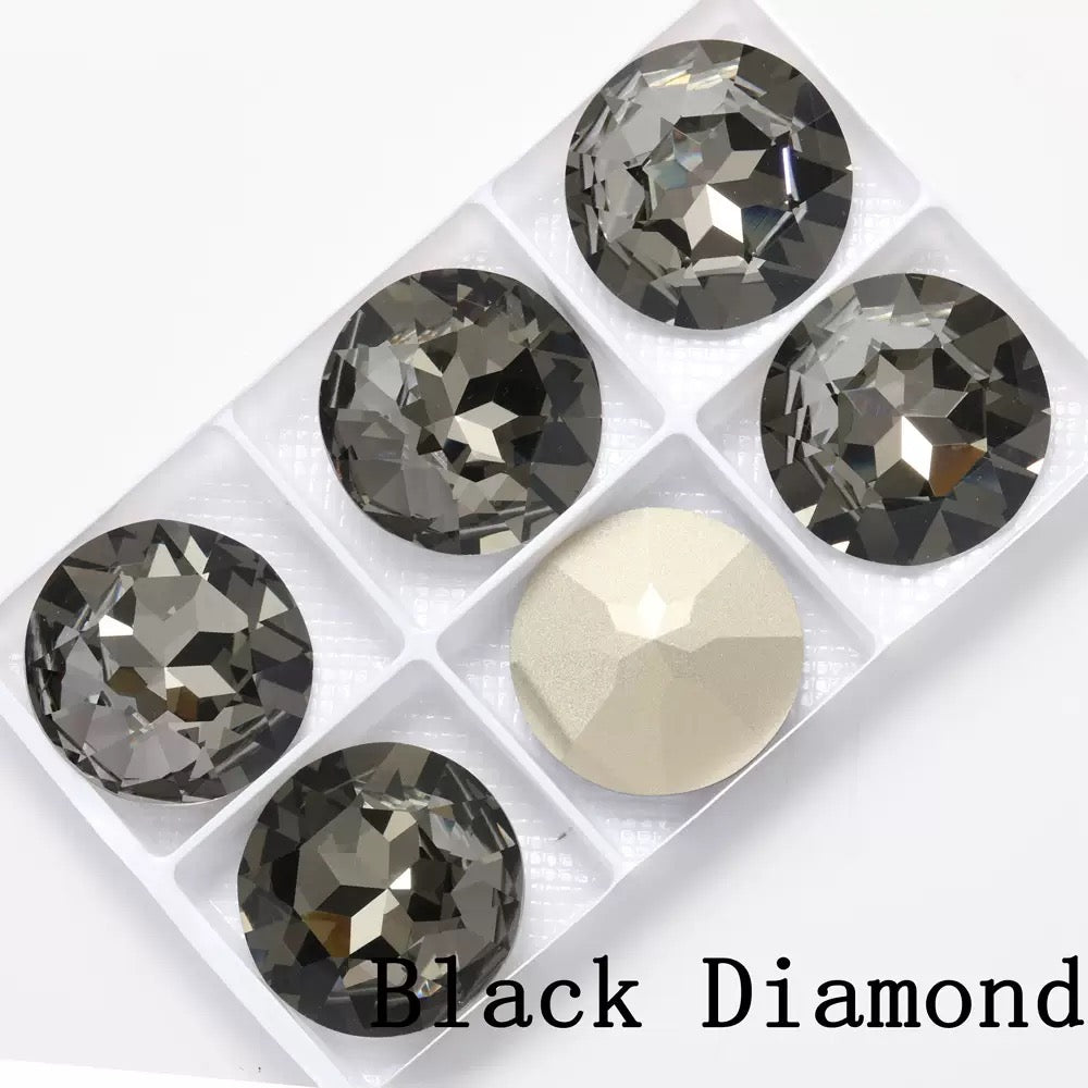 1PC 35mm Round High Quality K9 Crystal DIY Beading Gemstones Jewelry Making Accessories