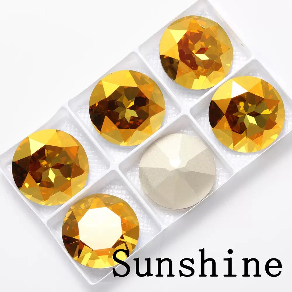 1PC 35mm Round High Quality K9 Crystal DIY Beading Gemstones Jewelry Making Accessories