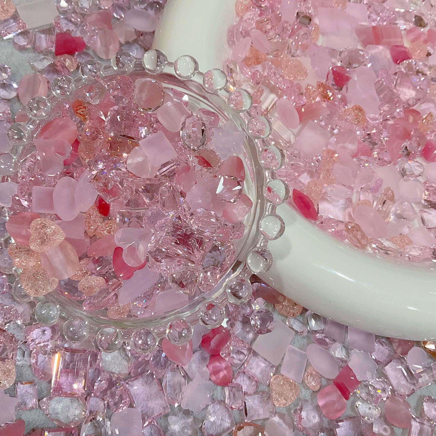 Sakura K9 Crystal Pointed Back Unfoiled Mix Shape Nail&DIY Rhinestone
