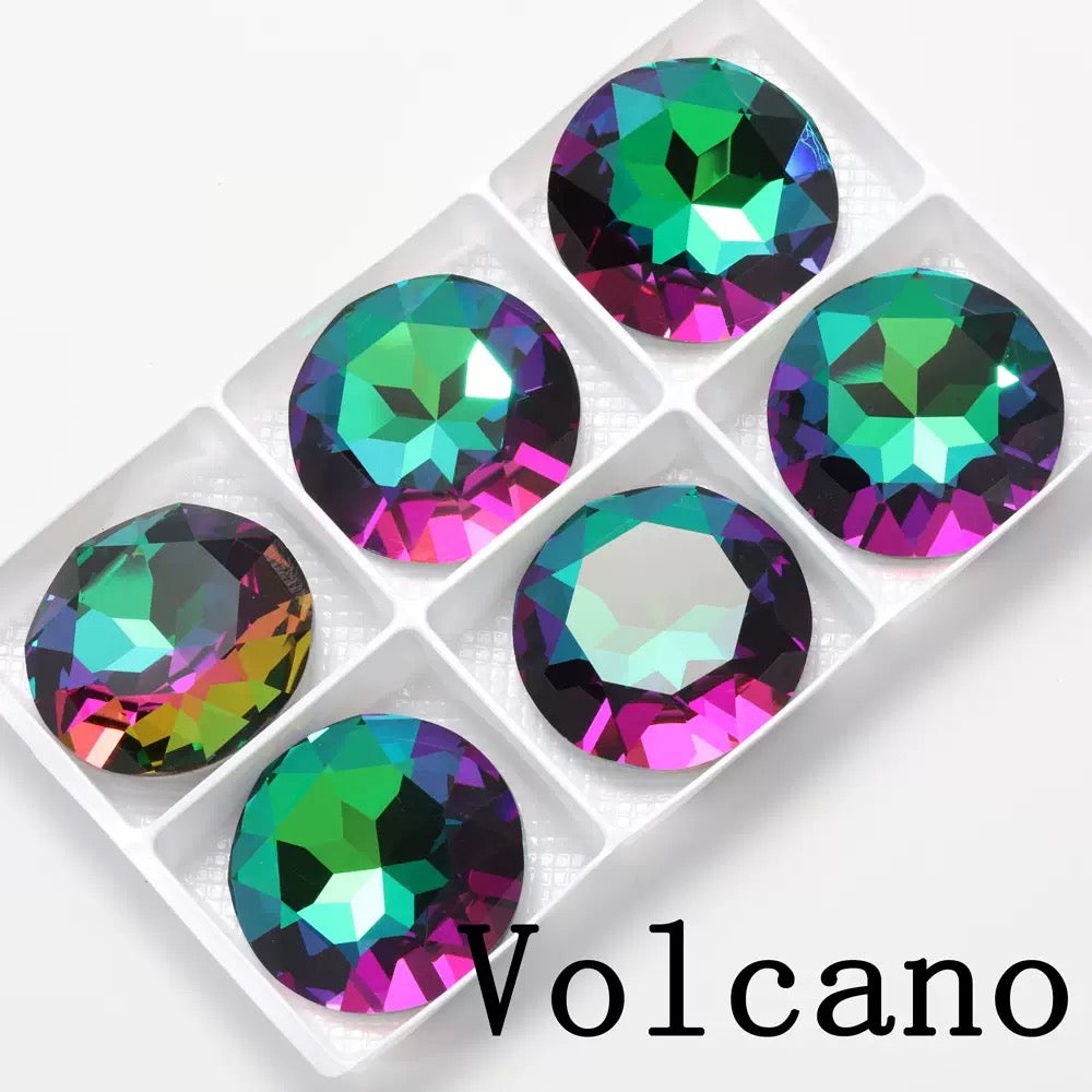 1PC 35mm Round High Quality K9 Crystal DIY Beading Gemstones Jewelry Making Accessories