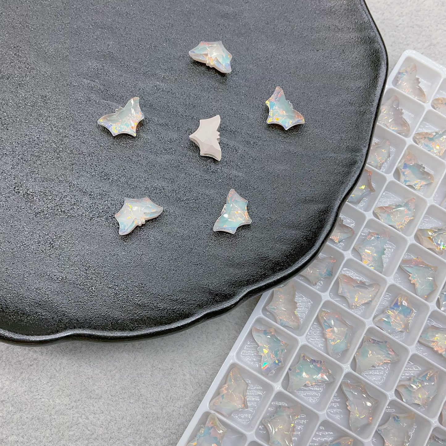 8*12mm Bat Nail Art Glass Rhinestone