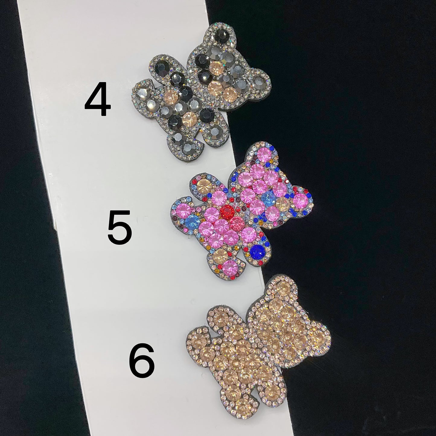 Bear Snap Hair Clips