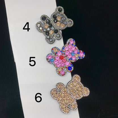 Bear Snap Hair Clips