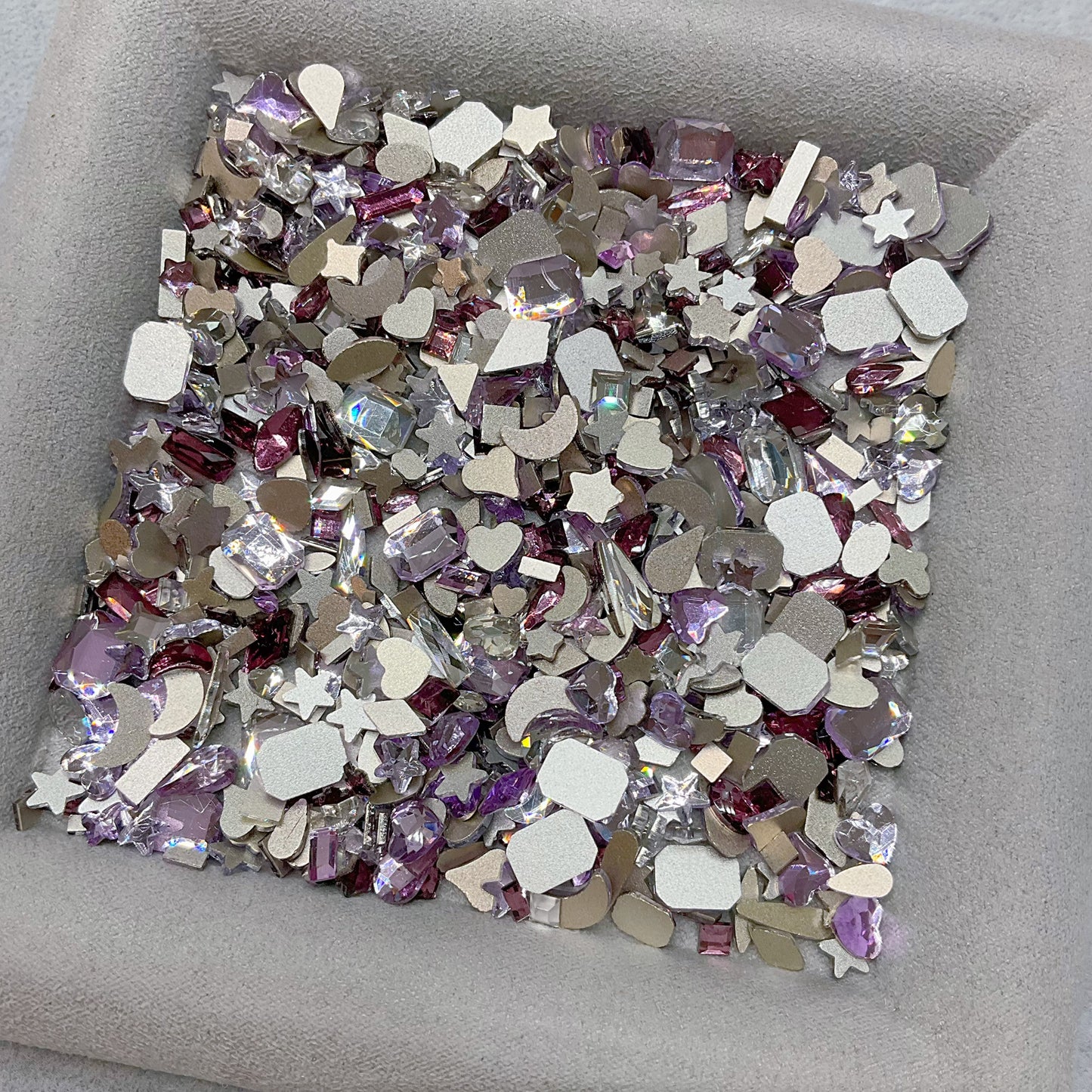 Royal Violet Flat Back Nail Art Glass Rhinestone