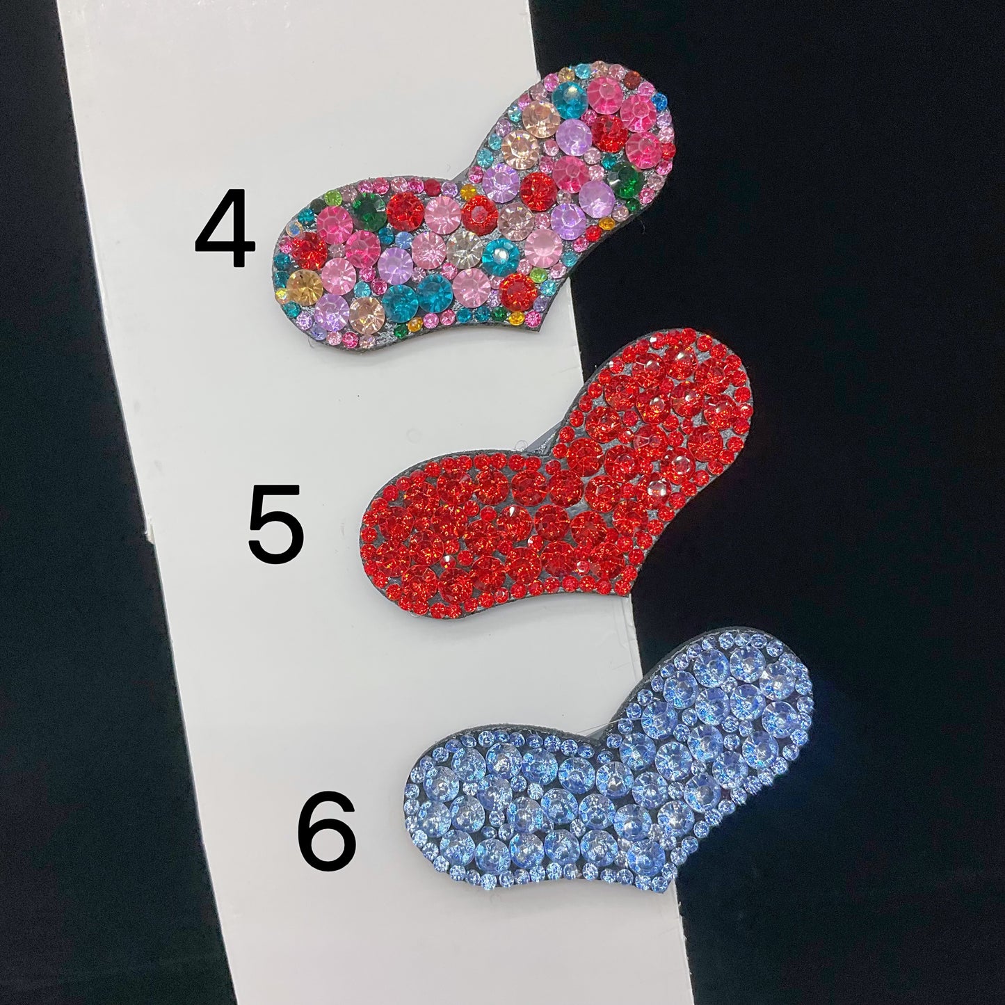 Heart Snap Hair Clips