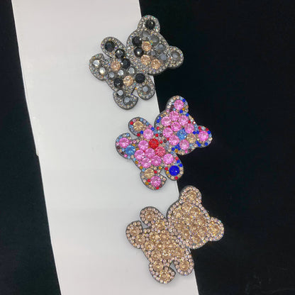 Bear Snap Hair Clips