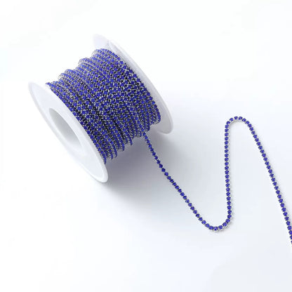10 Yards Glass Rhinestone Chain