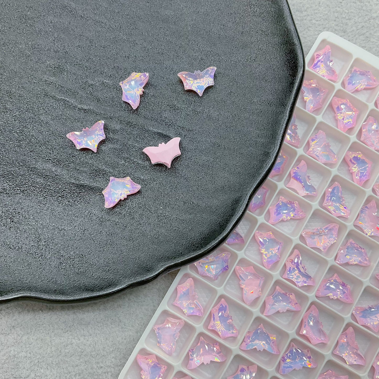 8*12mm Bat Nail Art Glass Rhinestone