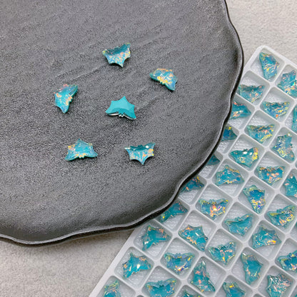 8*12mm Bat Nail Art Glass Rhinestone