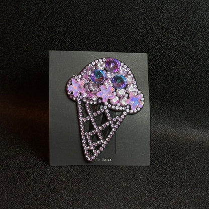 Ice Cream Hair Clips