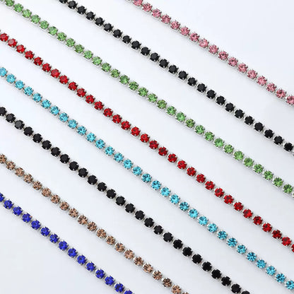 10 Yards Glass Rhinestone Chain