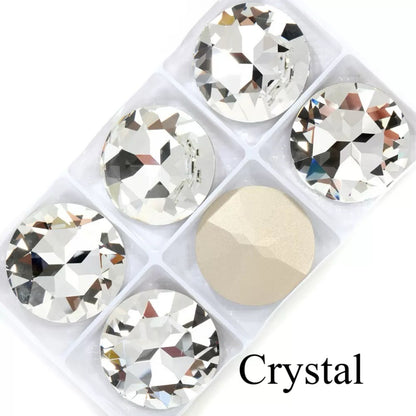 1PC 35mm Round High Quality K9 Crystal DIY Beading Gemstones Jewelry Making Accessories