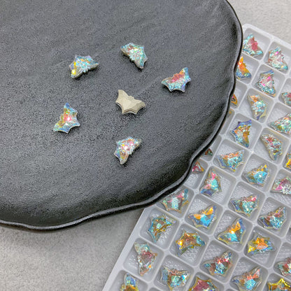 8*12mm Bat Nail Art Glass Rhinestone